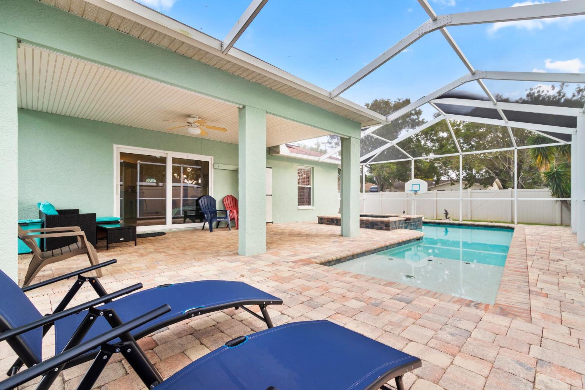 Saltylux16 Heated Saltwater Pool, Near Beach, Honeymoon Island, Farmer Market 클리어워터 외부 사진